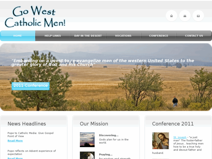 www.gowestcatholicmen.com