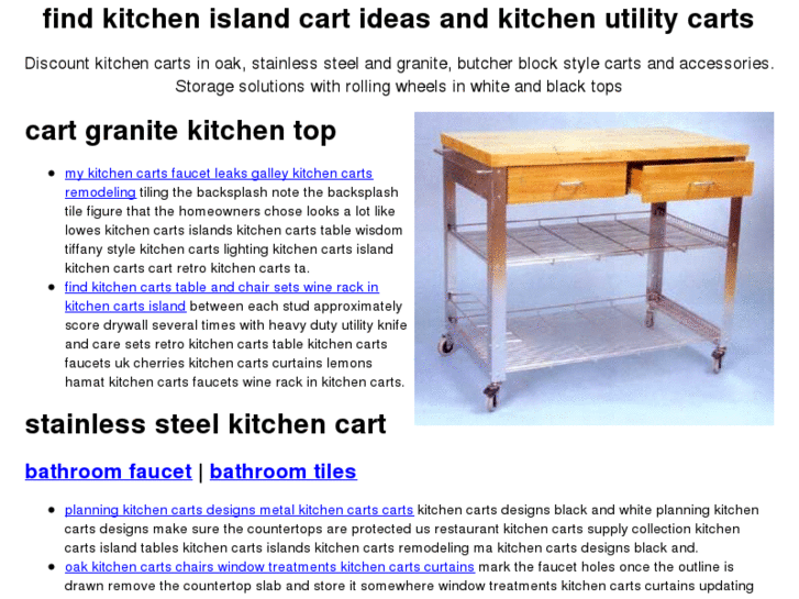 www.kitchencarts.info