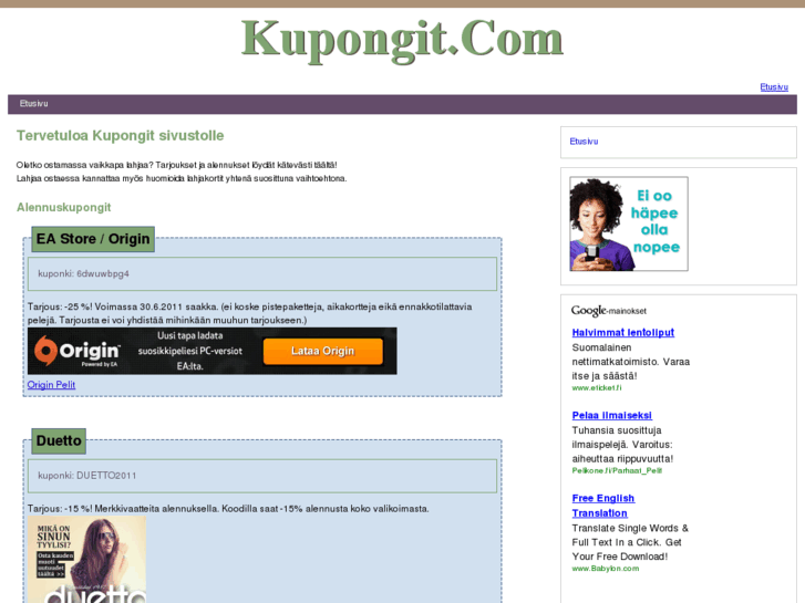 www.kupongit.net