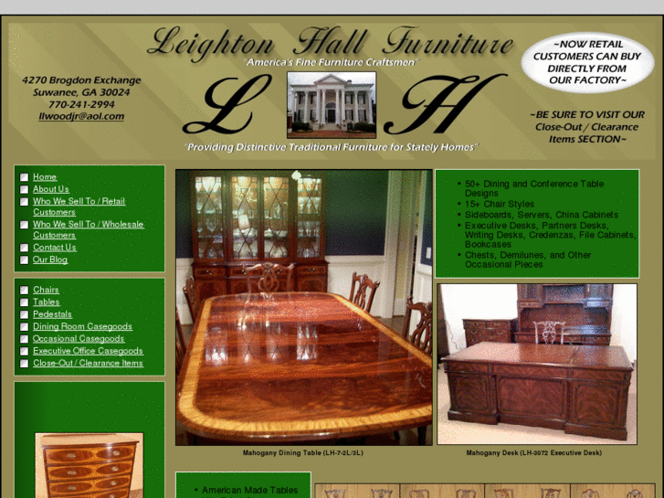 www.leightonhallfurniture.com