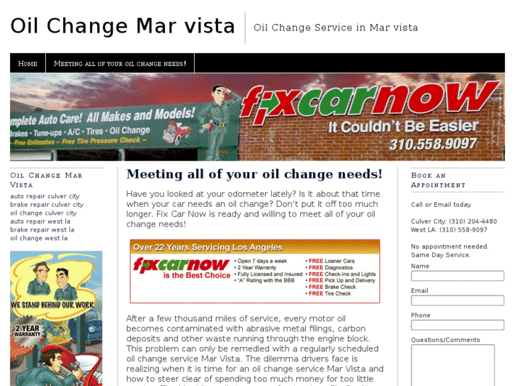 www.oilchangemarvista.com