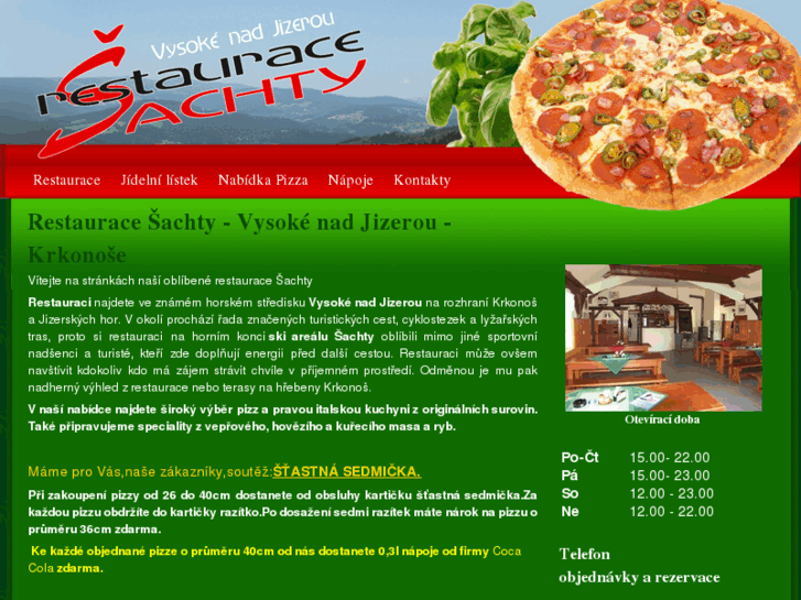 www.restaurace-sachty.cz