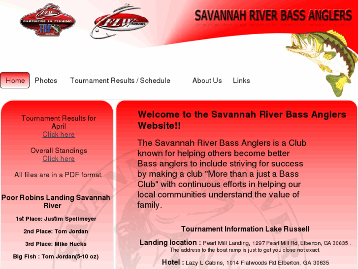 www.savannahriverbassanglers.com