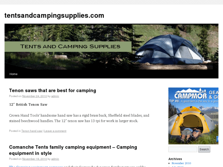 www.tentsandcampingsupplies.com