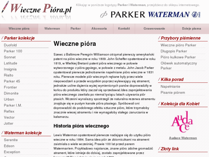 www.wiecznepiora.pl