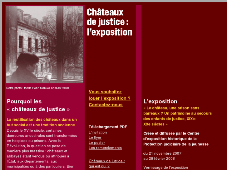 www.chateauxdejustice.info