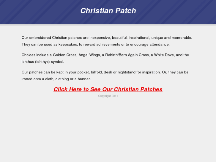 www.christianpatch.net