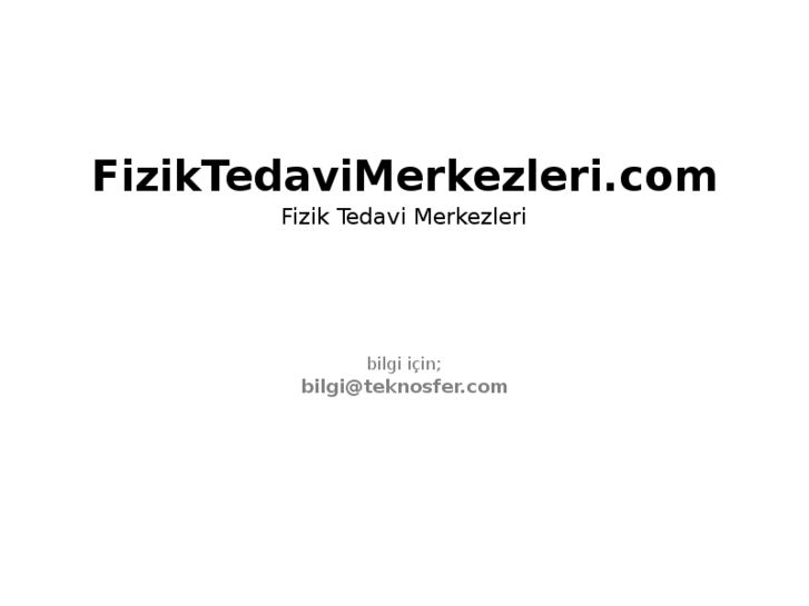 www.fiziktedavimerkezleri.com