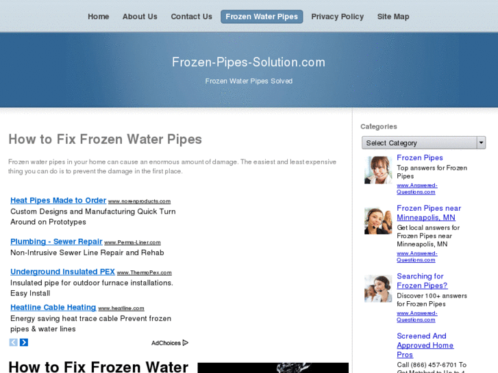 www.frozen-pipes-solution.com