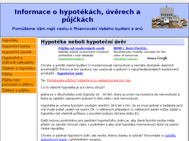 www.hypoteky-uvery-pujcky.cz