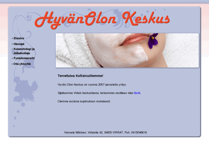 www.hyvanolonkeskusvirrat.com