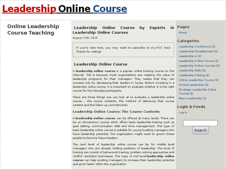 www.leadershiponlinecourse.com