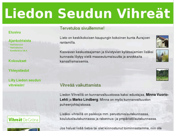 www.liedonseudunvihreat.net