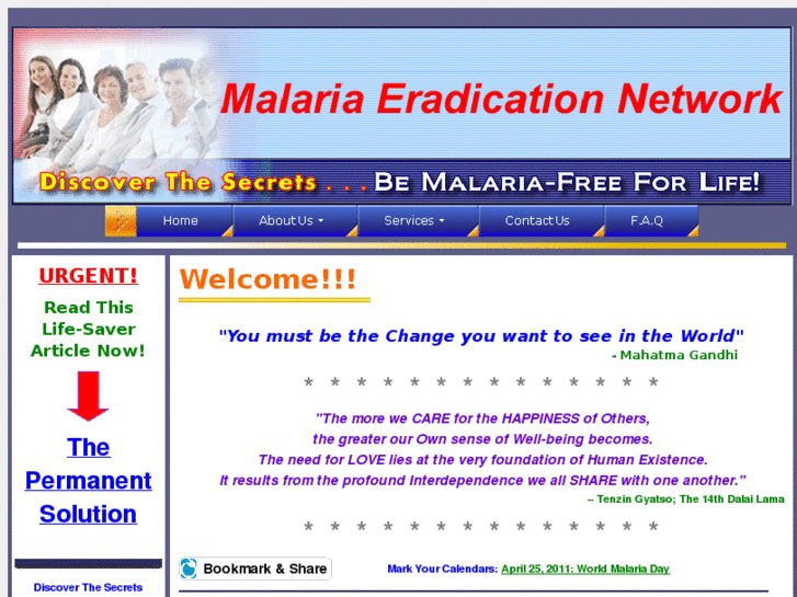 www.malariafree.org