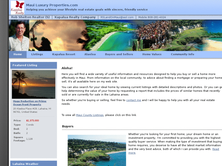 www.mauiluxuryproperties.com