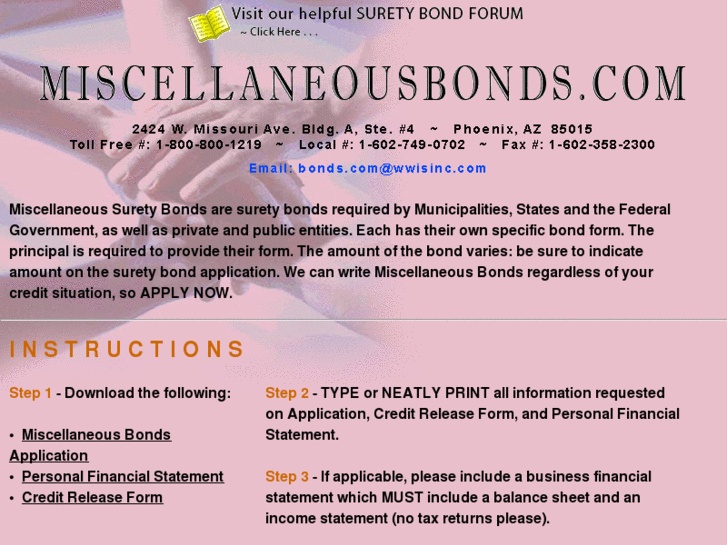 www.miscellaneousbonds.com