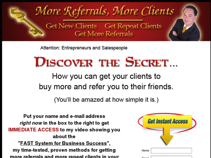 www.morereferralsmoreclients.com