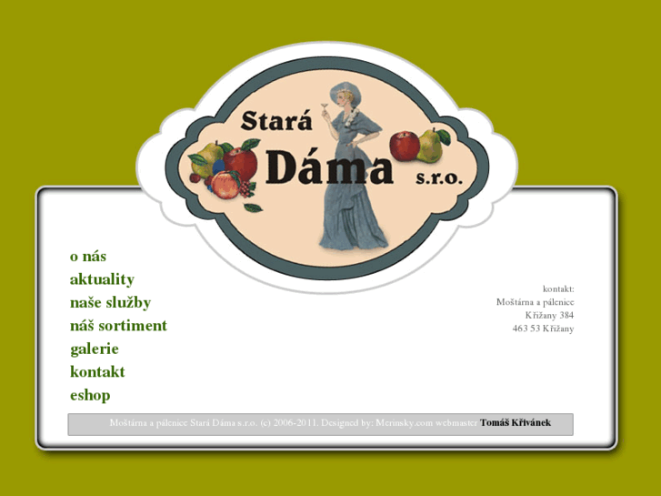 www.stara-dama.cz