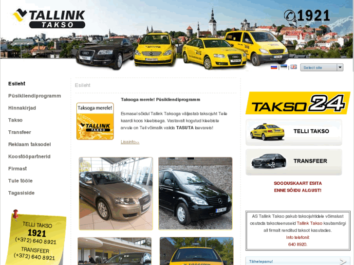 www.tallinktakso.ee