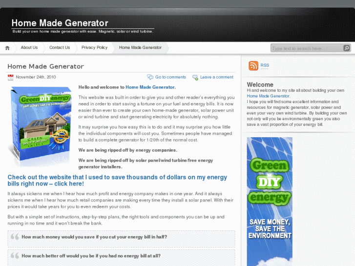 www.thehomemadegenerator.com