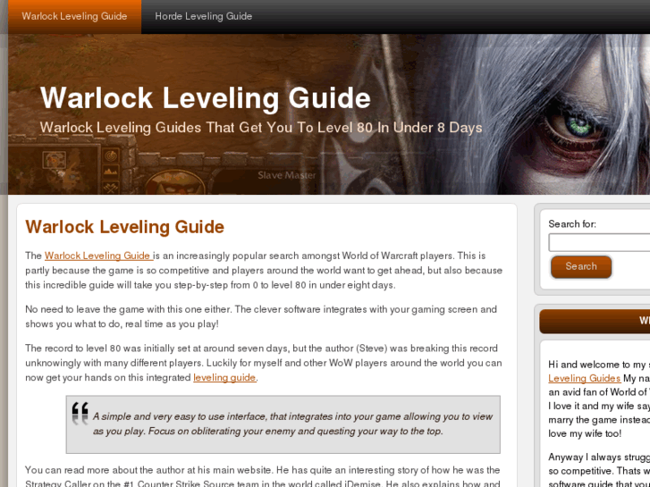 www.thewarlocklevelingguide.net