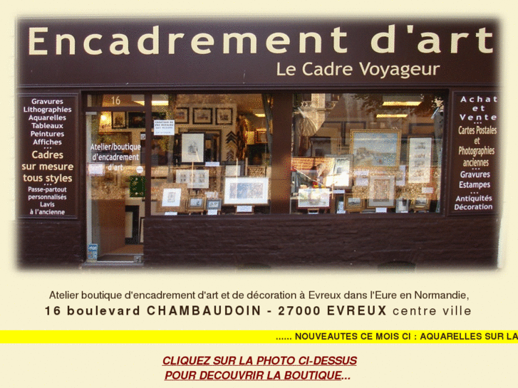 www.cadre-voyageur.com