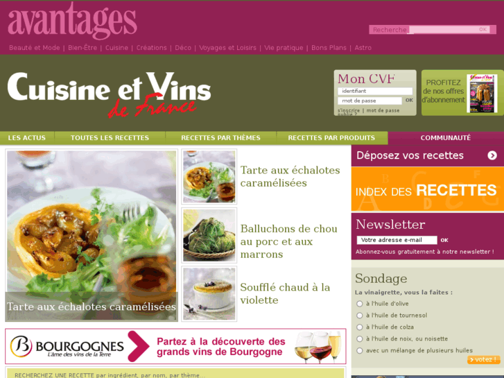 www.cuisineetvinsdefrance.com