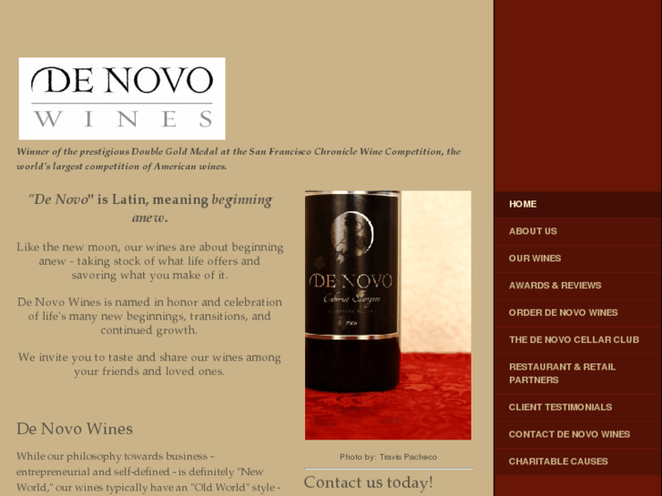 www.denovowines.com