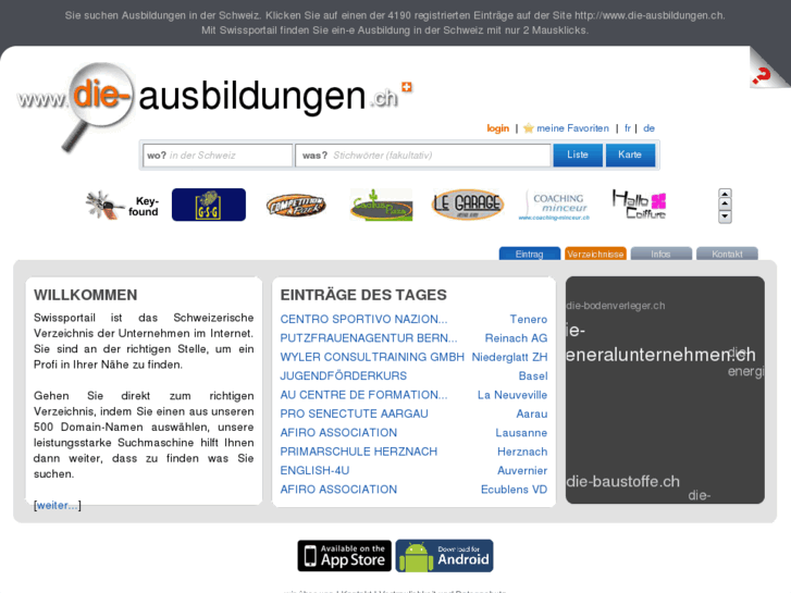 www.die-ausbildungen.ch