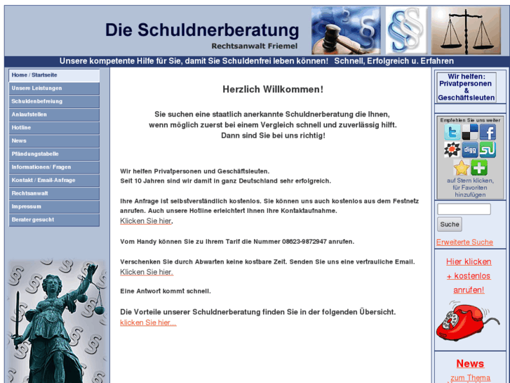 www.dieschuldnerberatung.info