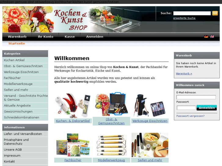 www.kochenundkunstshop.at