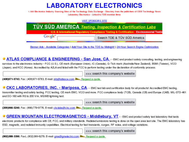www.laboratory-electronics.com