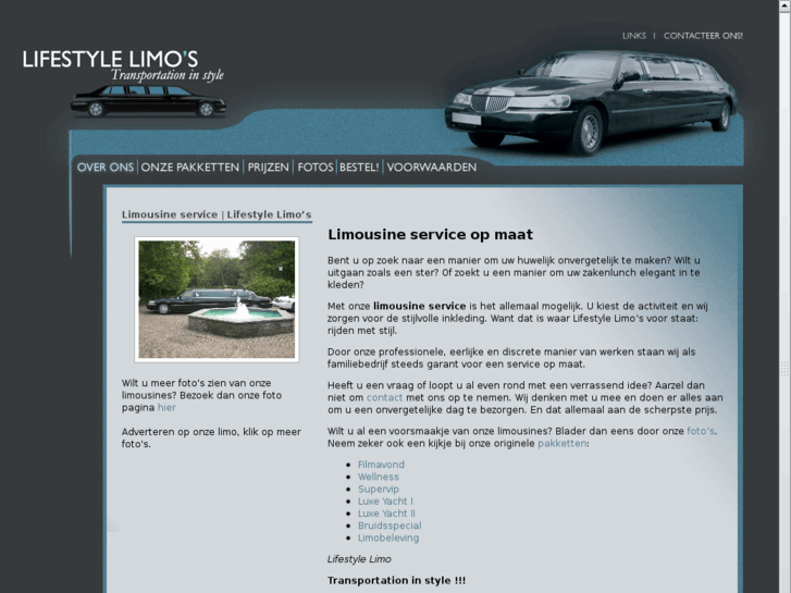 www.lifestylelimo.be