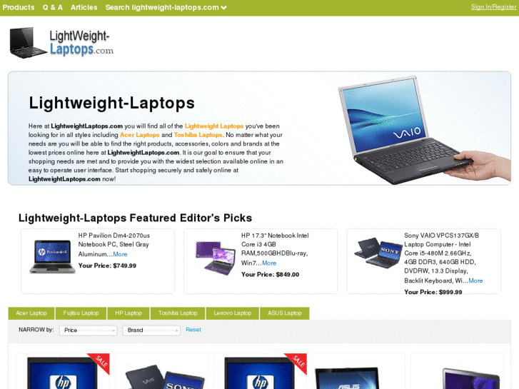 www.lightweight-laptops.com