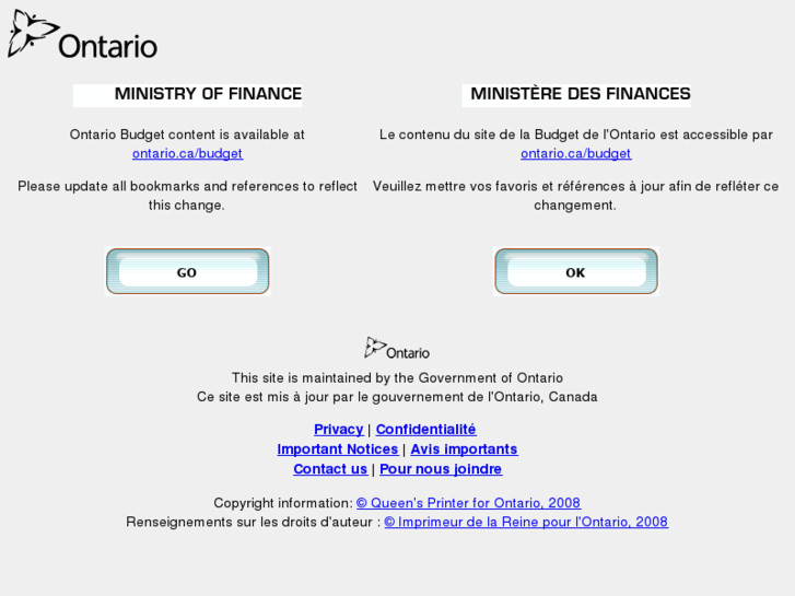 www.ontariobudget.ca