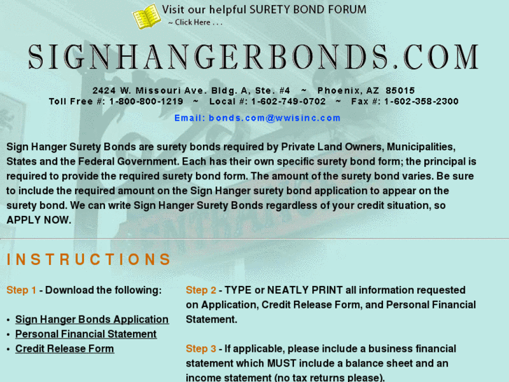 www.signhangerbonds.com