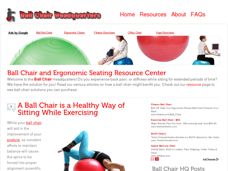 www.ballchairhq.com