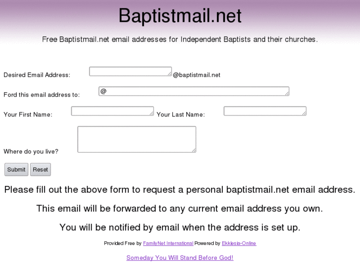 www.baptistmail.net