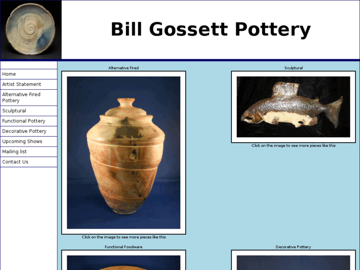 www.billgossettpottery.com