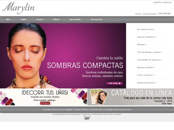 www.cosmeticosmarylin.com