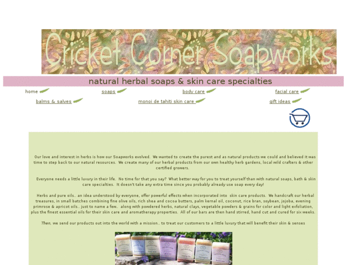 www.cricketcornersoapworks.com