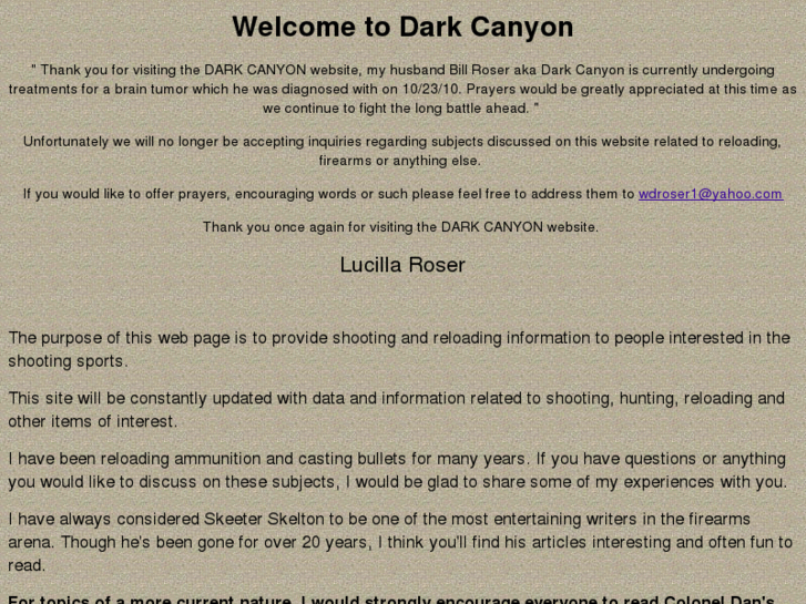 www.darkcanyon.net