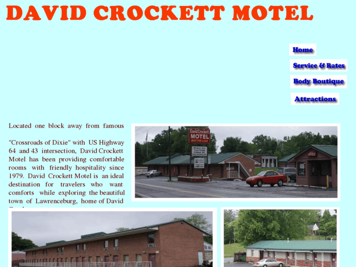 www.davidcrockettmotel.com