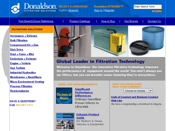 www.donaldson.biz