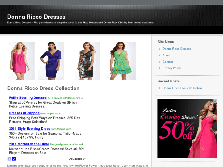 www.donnariccodresses.net