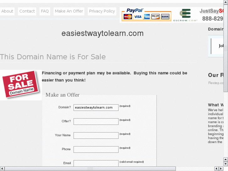 www.easiestwaytolearn.com