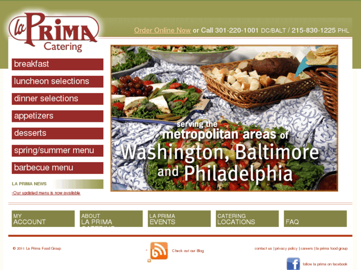 www.laprimacatering.com