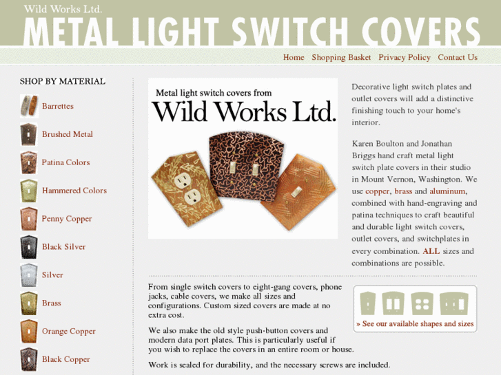 www.metallightswitchcovers.com