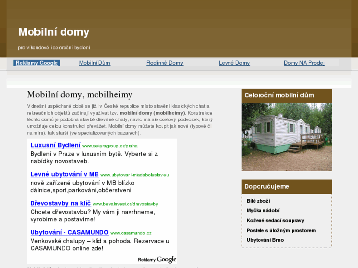 www.mobilni-domy-mobilheimy.cz