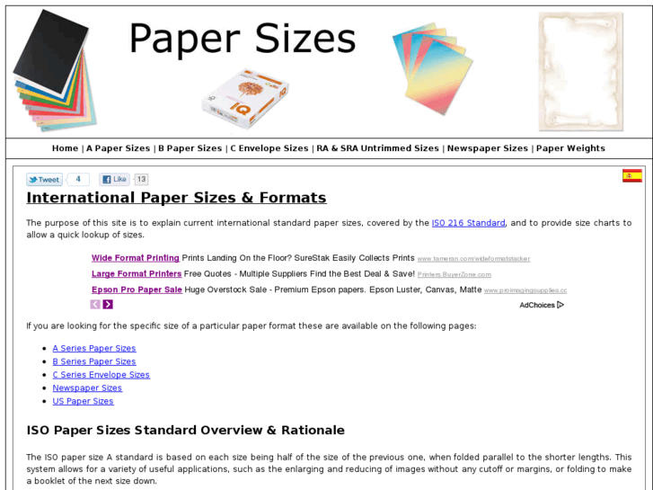 www.papersizes.org